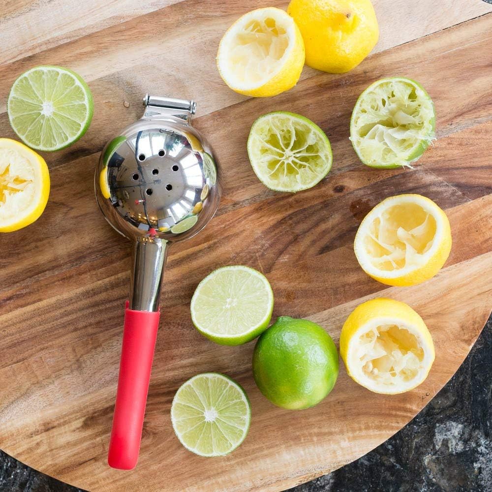 Top Rated Bellemain Premium Quality Stainless Steel Lemon Squeezer with Silicone Handles: Kitchen & Dining