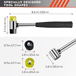 Small Rubber Mallet Hammer Tool - 25mm Hammer