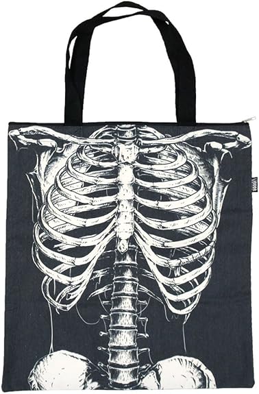 Amazon Liquor Brand 大きいトートバッグ スケルトン リカーブランド 布バッグ フラット 軽い A3 が入る 肩掛け バック かばん バッグ スーツケース