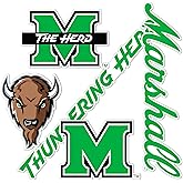Desert Cactus Marshall University Sticker Thundering Herd MUr Vinyl Decals Laptop Water Bottle Car Scrapbook Sheet T2 (Type 2-3)
