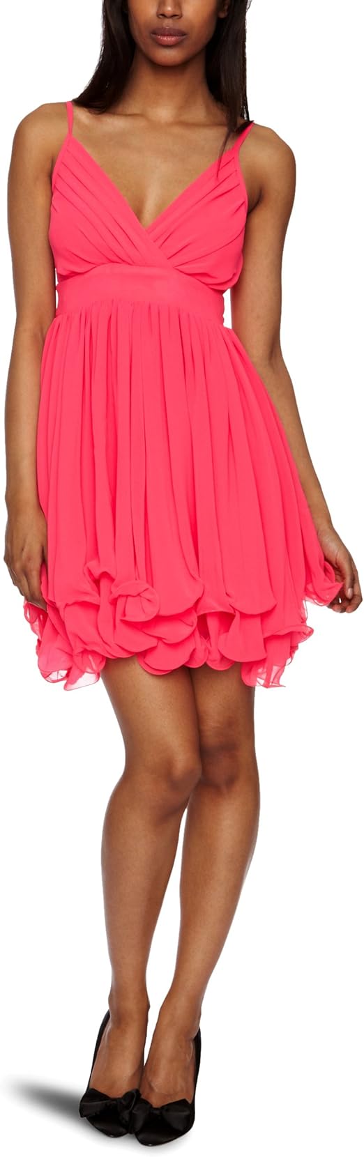 Lipsy DR05818 Strappy Women's Dress Pink 6 : Amazon.co.uk: Clothing