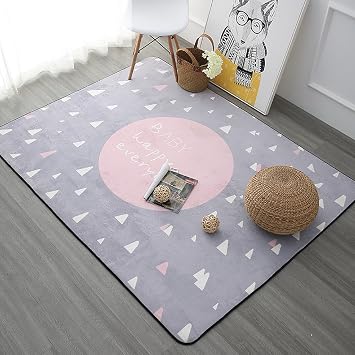 Amazon De Seso Uk Nordic Modern Weichen Teppich Fur Kinder