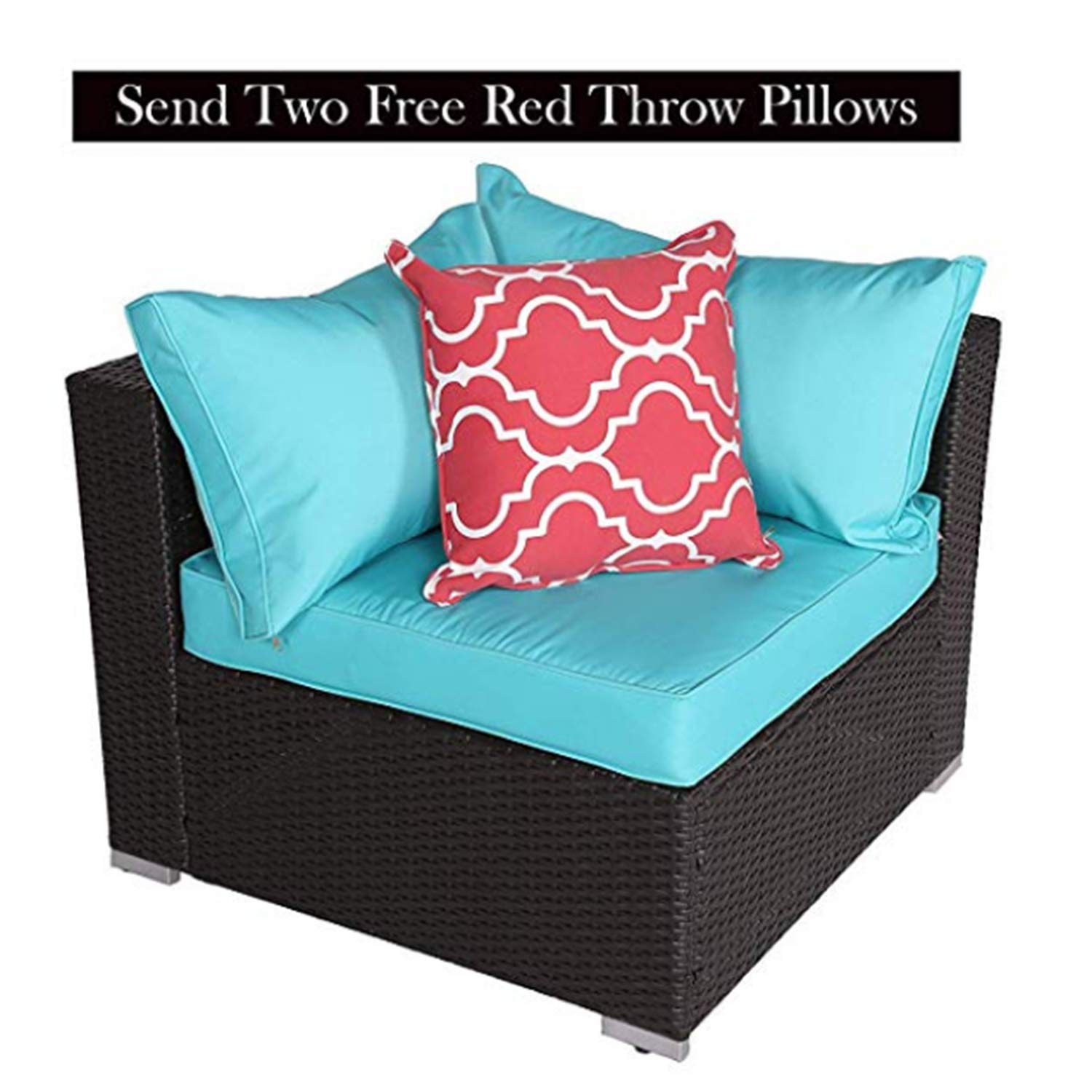 4pcs Mix Trq Htth 4 Pcs Outdoor Patio Furniture Sets Rattan Soft Wicker Set Outdoor Indoor Use Backyard Porch Garden Poolside Balcony Furniture Set With 2 Pillows And Coffeetable Conversation Sets