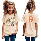 AG AGUU It’s Me I’m The Birthday Girl Shirts Toddler Kids Girls Birthday Tees T-Shirt Party Outfits Tops 5-12 Years