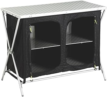 Outwell Aruba Wardrobe Black Chrome 102 X 50 X 82 Cm Amazon Co