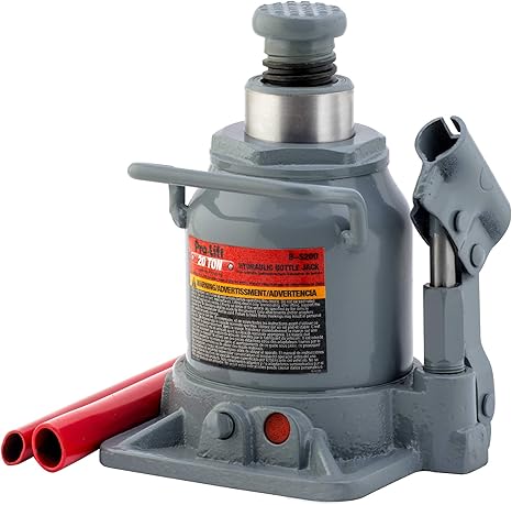 Pro Lift B S20d Grey Hydraulic Bottle Jack 20 Ton Capacity