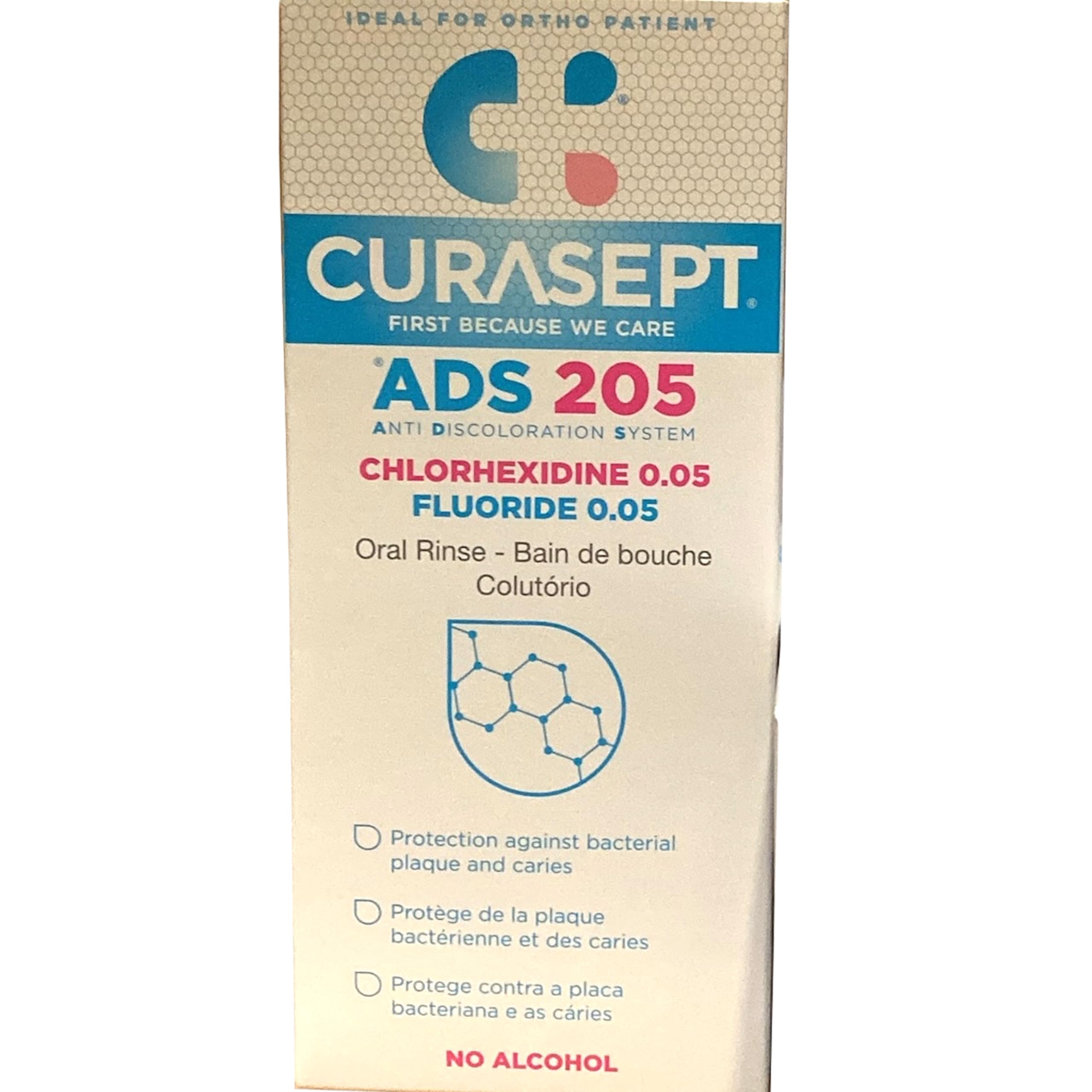 Curasept Maintenance Mouthwash 0.05% 200ml - Pack of 2