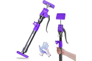 MAKA ZARION Cabinet Jacks for Installing Cabinets, Adjustable Support Pole, Jack Rod Third Hand Tool from 15.8" - 23.6" inches, Capacity for Cabinet Jack, Drywall Jack& Zip Poles, 2-Pack