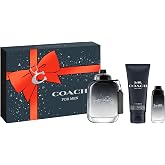 Coach for Men 3 Piece Eau de Toilette Gift Set (Eau de Toilette Spray, Shower Gel, Travel Spray)