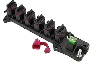 NOVAPARTS 6 Position Polaris Pulse Bus Bar for Polaris Ranger 1000 Ranger Crew XP 1000 Ranger Crew 1000 RZR Trail S 900 1000 Pro XD 2020 2021 2022 2023 2884183