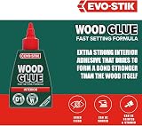 EVO-STIK Wood Glue 250ml Interior Extra Strong Fast Setting Clear Drying view 3