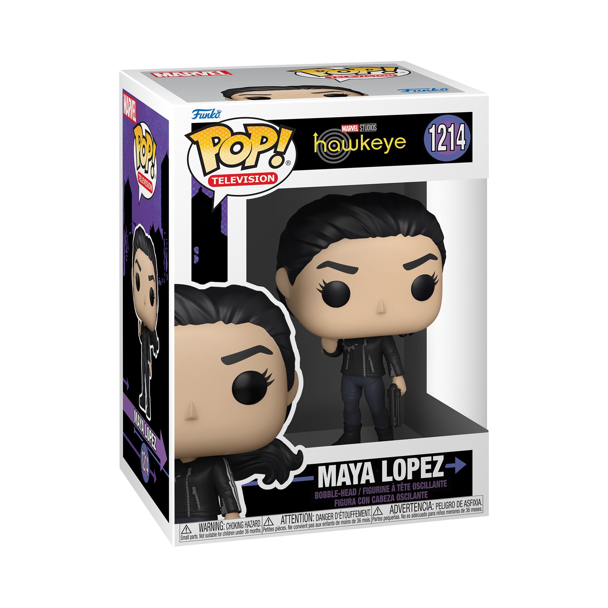 Funko POP! Marvel - Hawkeye – Maya Lopez - Hawkeye TV Show - Collectable Vinyl Figure - Gift Idea - Official Merchandise - Toys for Kids & Adults - TV Fans - Model Figure for Collectors and Display