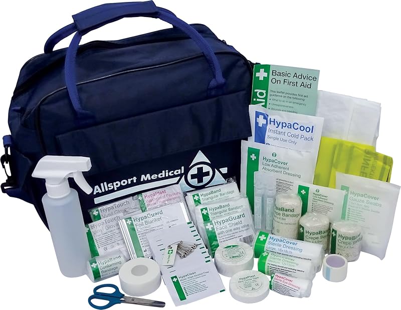 Safety First Aid Rugby Kit - Complete First Aid for Contact Sports