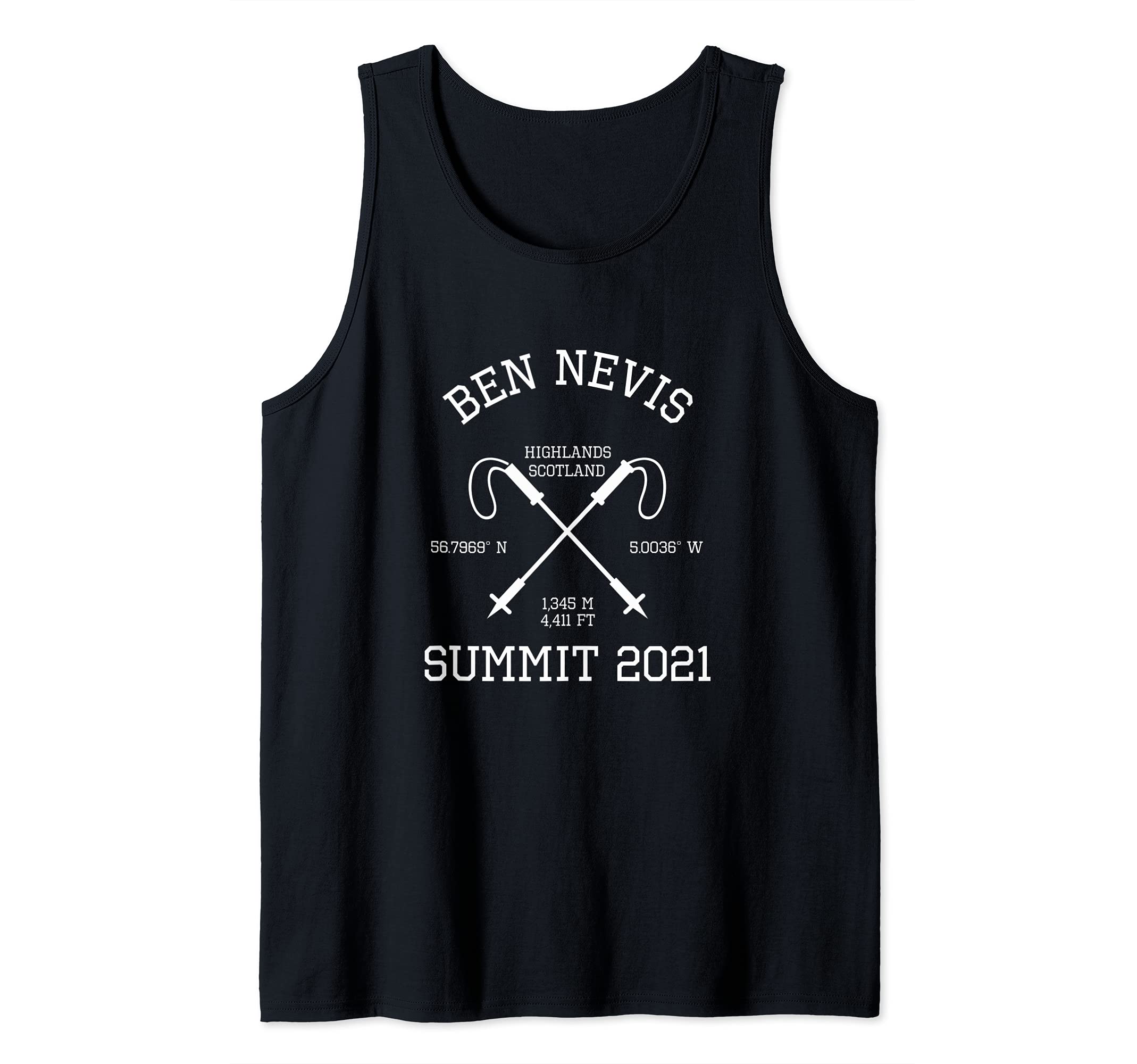 Climbed Ben Nevis Summit Club 2021 Hike Scottish Highlands Tank Top