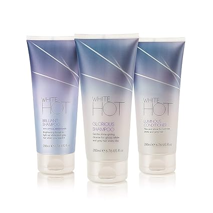 White Hot Cleanse Condition Trio Brightening Hair Care Regime