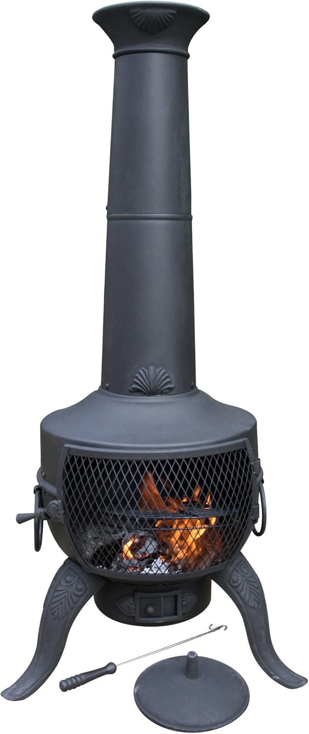 outdoor chiminea fire pits on Waterproof Cover Chimenea Mesh Steel Patio Heater Chiminea Fire Pit Waterproof Rain Snow Uv Cover Garden Patio Rentwork Eu