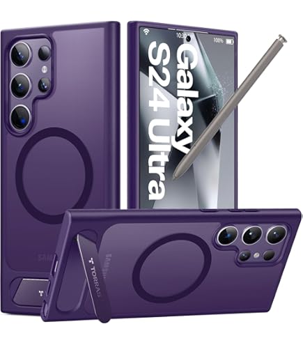 Amazon.com: TORRAS Magnetic Shockproof for Samsung Galaxy S24