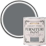 Rust-Oleum Mid Grey Upcycled Furniture Paint Chalky Finish 750ml