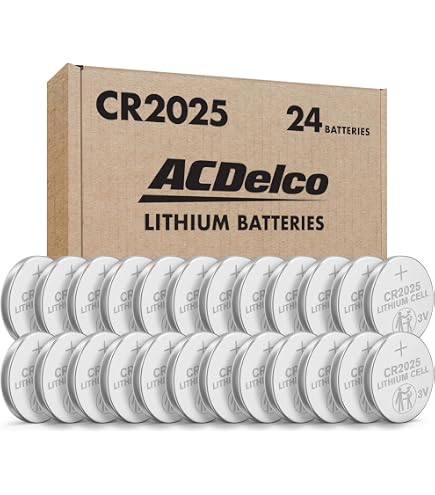 Batteria Litio Panasonic CR2025 – 3V, Pila A Bottone, Nuova Per Giocattoli E Orologi
