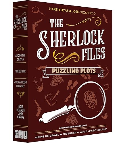 Amazon.com: Indie Boards & Cards, Sherlock Files Vol 5: Marvelous