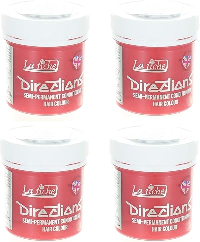 La Riche Directions Peach Semi-Permanent Hair Colour 4 x 88ml