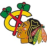 Desert Cactus Chicago Blackhawks Sticker NHL Team National Hockey League Vinyl Decal Laptop Water Bottle Car Scrapbook (4 inch Sticker)