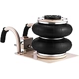 Mophorn Pneumatic Jack 2 Ton Double Bag Air Jack Lifting Height 12Inch Pneumatic Air Jack 4400LBS Capacity Extremely Fast Lifting Action (2 Ton)