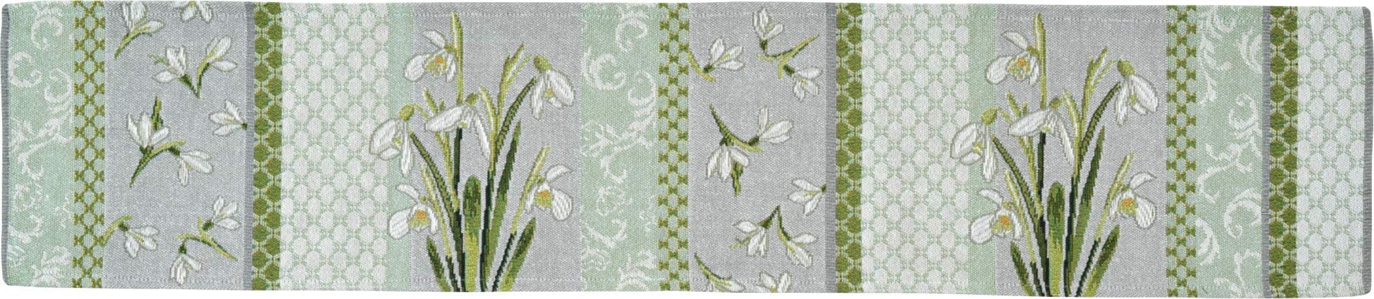 Sander table runner mint size 32x96 cm