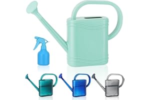 GEGEMAOYI Watering Can for Indoor Plants, Small Watering Cans with Long Spout, Outdoor Plant Watering Can for Plants, Flowers 2L 1/2Gallon
