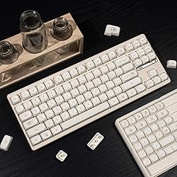 MOA Profile Cute Bear Keycaps, 124keys PBT Keycaps