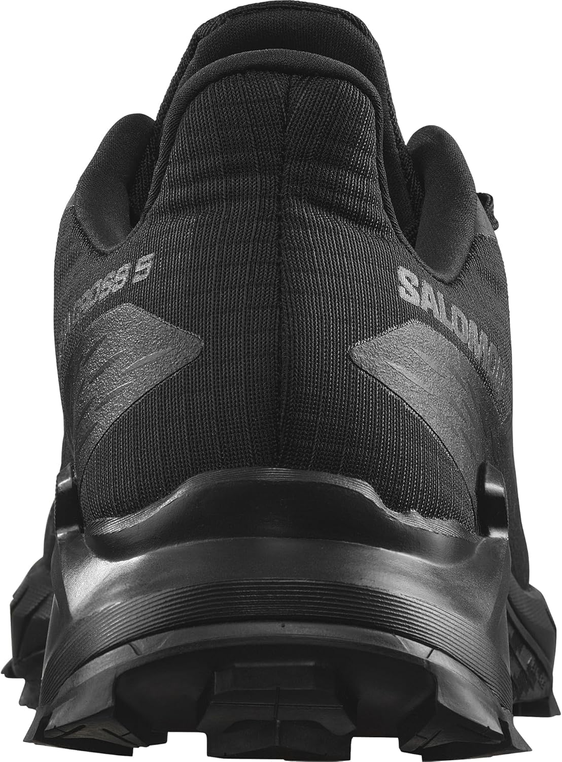 Salomon Alphacross 5 Herren Trail-Laufschuhe, Starker Grip, Anhaltender Komfort, Vielseitige Performance, Black, 44 2/3 6