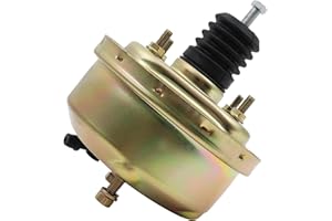 ASAPE 7" Single Diaphragm Zinc Vacuum Power Brake Booster Universal Fit for Buick Regal 1982 1983 for Buick Century 1984 1986