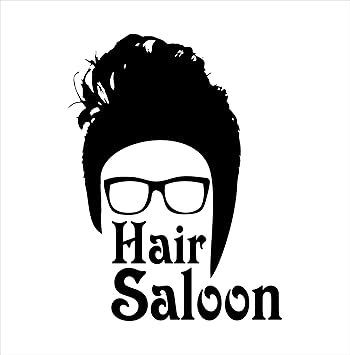 Sign Ever Wall Sticker Hair Saloon Window Decal Hair Stylish For