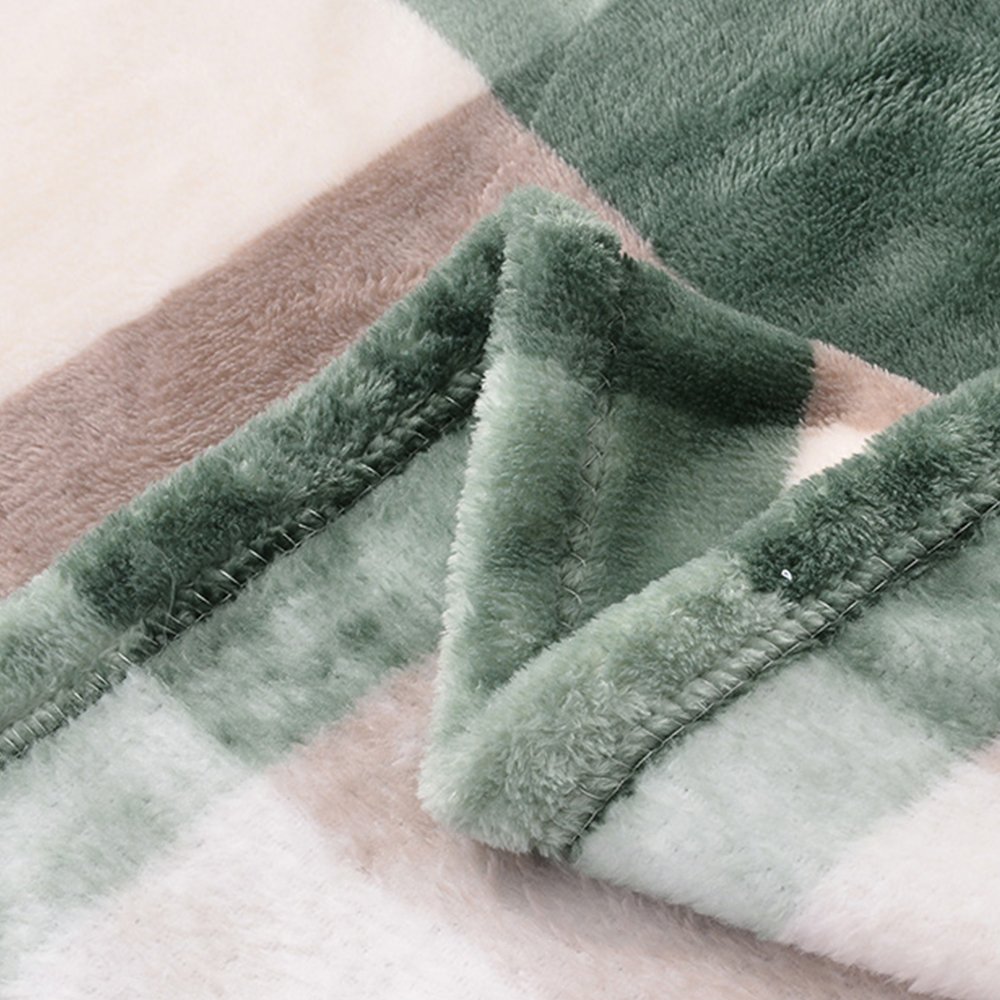 MYLUNE HOME Classic Polyester Blanket Throws Quilt for Bedroom Living Rooms Sofa Full/Queen/King Size