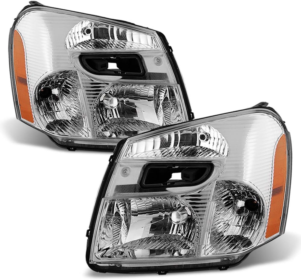 ACANII - For 2005-2009 Chevy Equinox SUV OE Stock Style Headlights Headlamps Head Lights Lamps Driver + Passenger Side