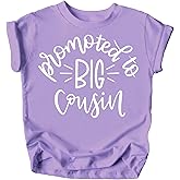 Promoted to Big Cousin T-Shirts for Toddler Girls Fun Family Outfits