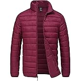 Rapoo Men's Puffer Jackets Lightweight Winter Jackets Coats Water Resistant Windproof Insulated