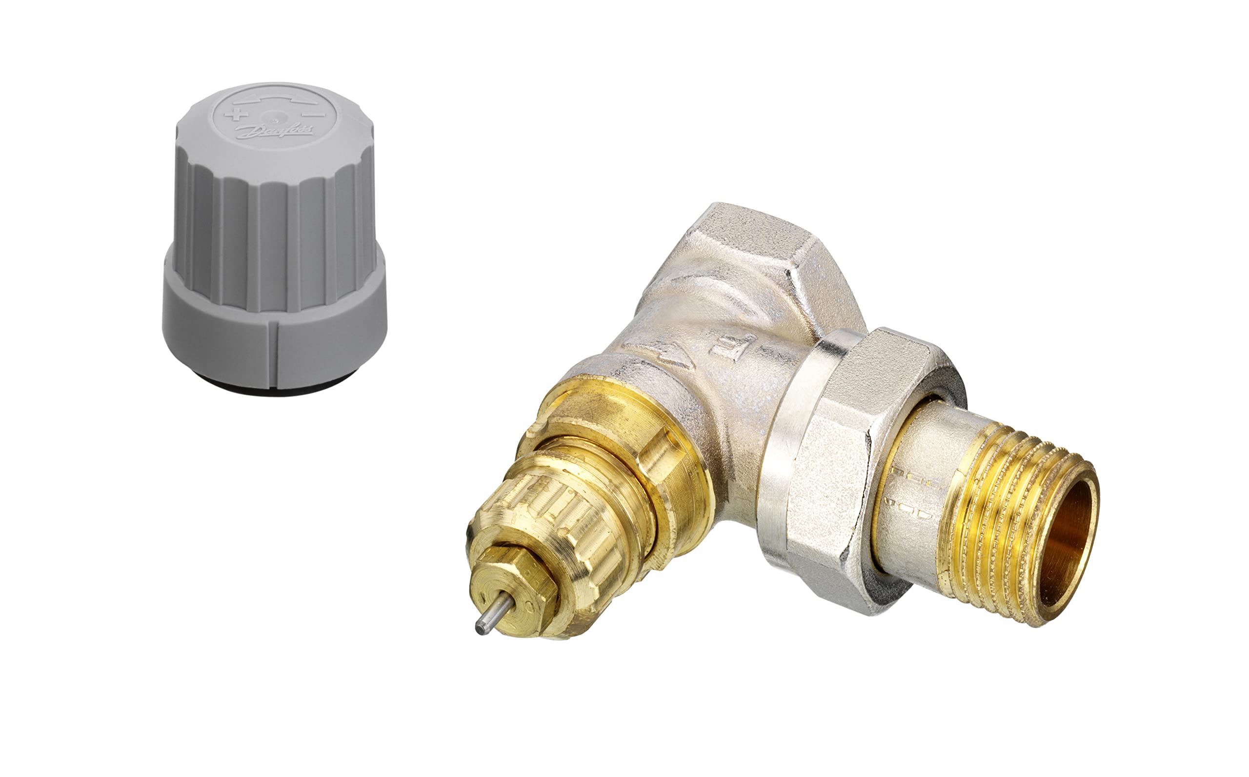 Danfoss 013G0003 Thermostatic Valve Ra-Fn 15, Grey, 1/2 Inch