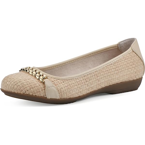 CLIFFS BY WHITE MOUNTAIN Ballerine Donna Cheryl - Fodera Memory Foam, Suola Flessibile, Con Fiocco E Perforazioni