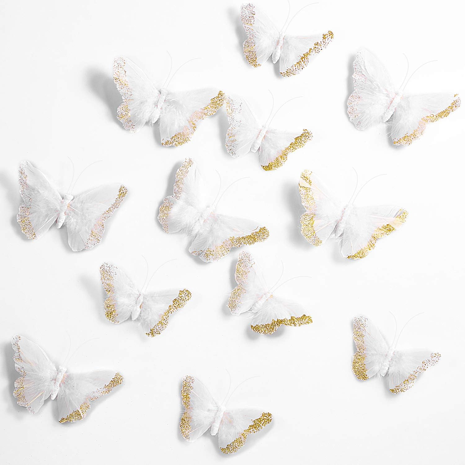 Gold 3d Butterfly Wall Stickers deep cool