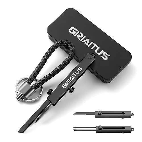 EDC Pocket Knife in1 Keychain Tweezers Precision Multitool Box