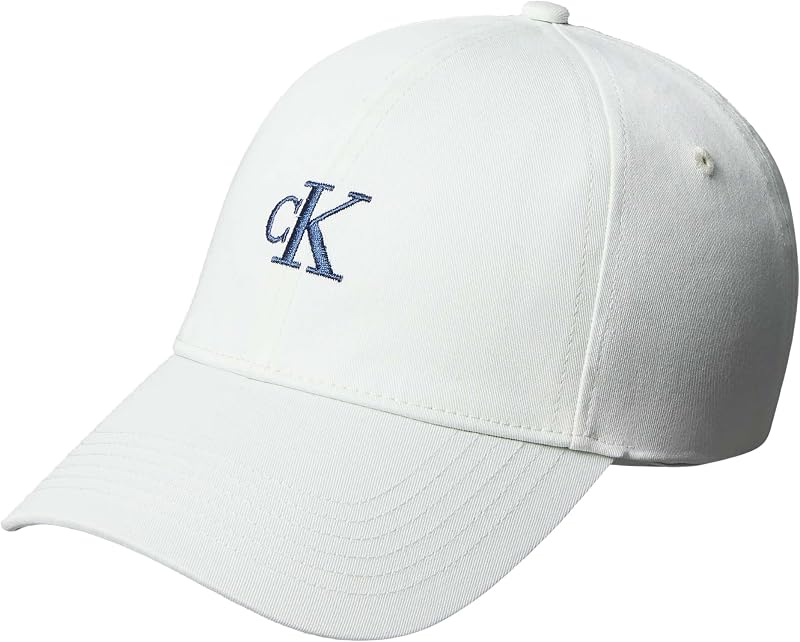Damen Cap Monogram Embroidery Größenverstellbar, Weiß (Whispering Blue W/Contrast Logo), Einheitsgröße — Foto 1 von 4
