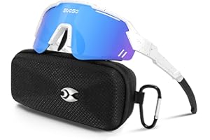 suoso Kids Sports Polarized Sunglasses: Youth Baseball Sun Glasses Cycling Glasses for Boys Girls Age 6-12 Lightweight TR90