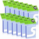 1200ct Clear Card Sleeves for Trading Cards, Baseball Sports Soft Sleeves, Ultra Soft Plastic Card Protector Sleeve for Footb