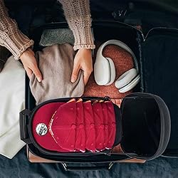 SCAVATA Hat Travel Case, Hard Carrying Baseball