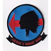 VAH-5 Savage Sons Blue Patch, 4.5 inch, Sew On