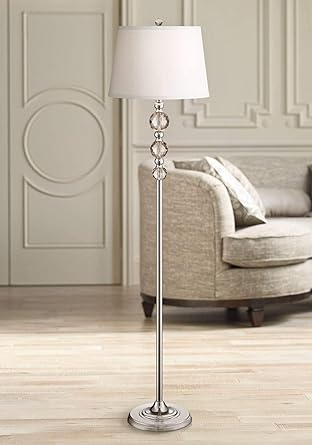 modern crystal floor lamp