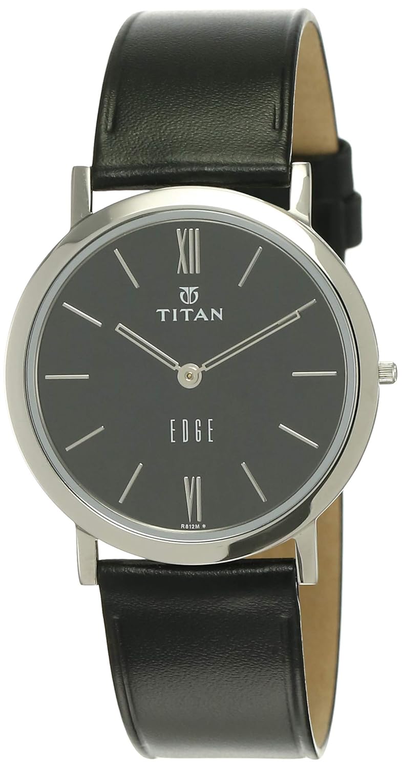 Buy Titan Edge Analog Black Dial Men's Watch NM679SL02/NN679SL02 at