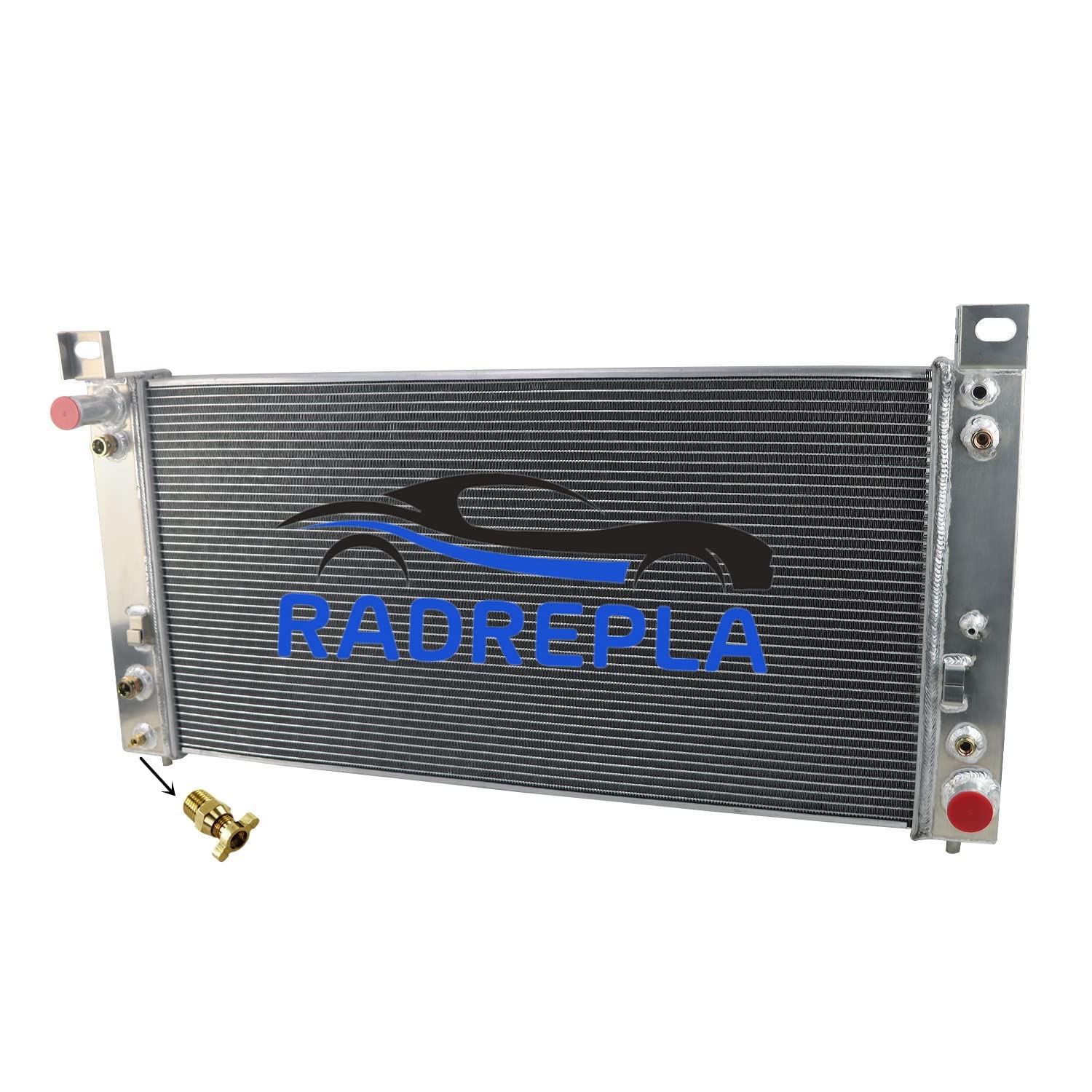 RADREPLA 4 Row Aluminum Radiator for 1999-2014 GMC Sierra 1500/2500 ...