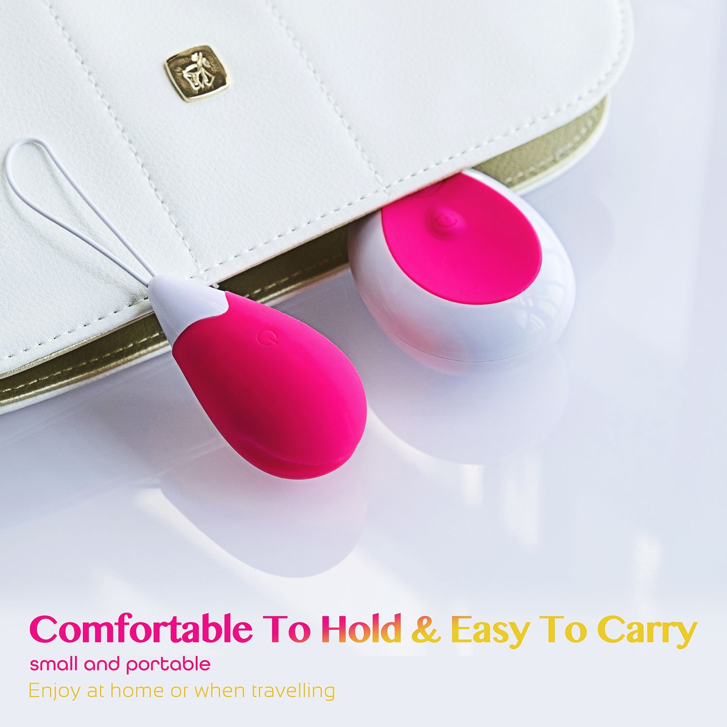 Zubrex Rechargeable Wireless Remote Through - Wall Controlled Egg Kegel Ball Silicone for Women or Personal Use